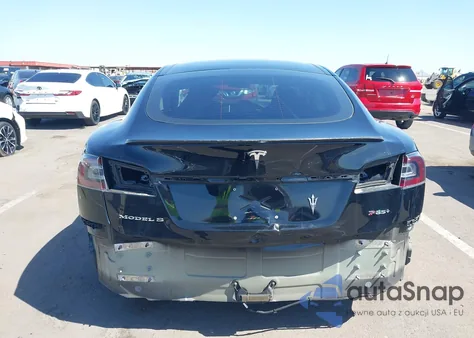 2014 Tesla Model S P85 z USA, uszkodzony, nr VIN 5YJSA1H19EFP36954